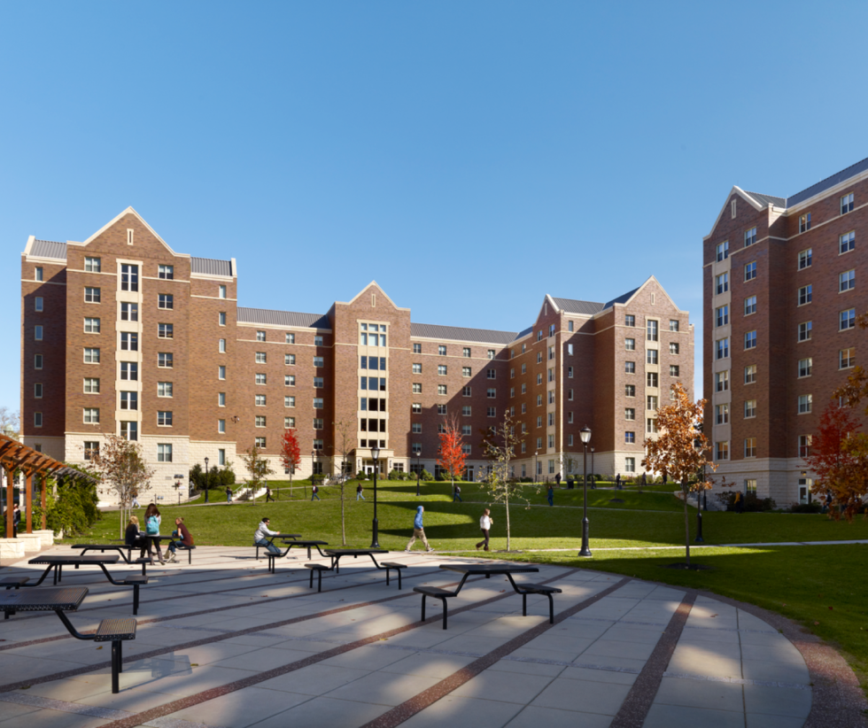 West Chester University – Allegheny & Brandywine Halls | P. Agnes